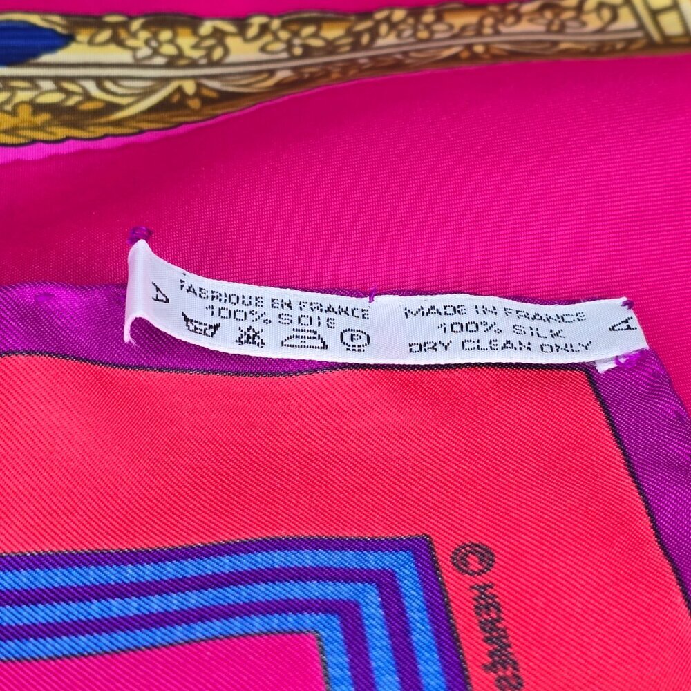 Hermes Warrior Horse Silk Scarf *RARE - Picture 7 of 9